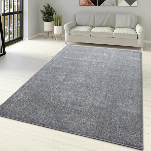 Viva Rugs Extra Large Grey Monochrome Soft Small Carpet Bedroom Living Room Area Floor Mat