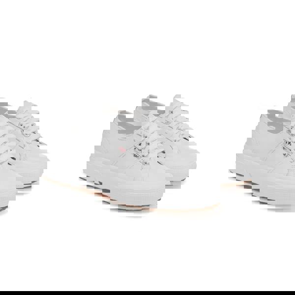 Superga Unisex Adult 2750 Nappa Leather Trainers - Optic White - 