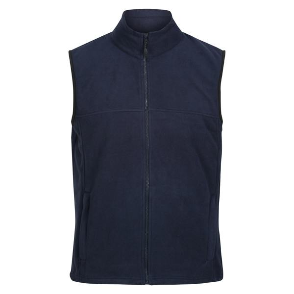 Regatta Haber II Full-Zip Bodywarmer Fleece Anti-Pill Jacket (250 GSM) - Dark Navy - 