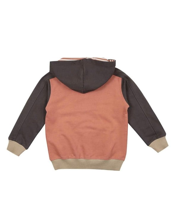 organic cotton Multicolour Colourblock Hoodie - image 5
