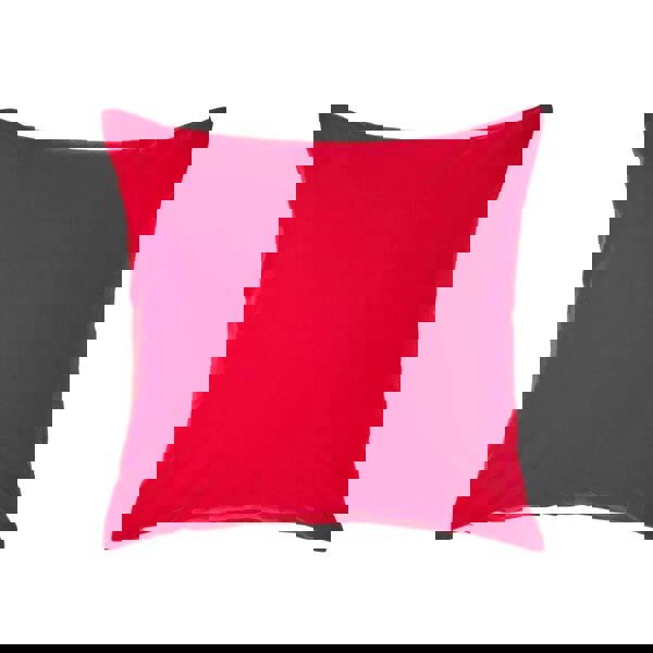 HOMESCAPES Crisp & Cool 200 TC Egyptian Cotton Percale Housewife Pillowcase, European Size