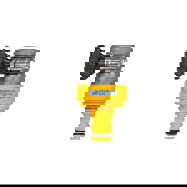 Hozelock Universal Round Tap Connector - Yellow - 