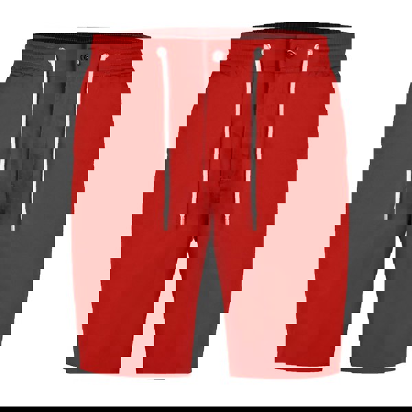 David WeJ Paco Chinos Drawstring Shorts - Red