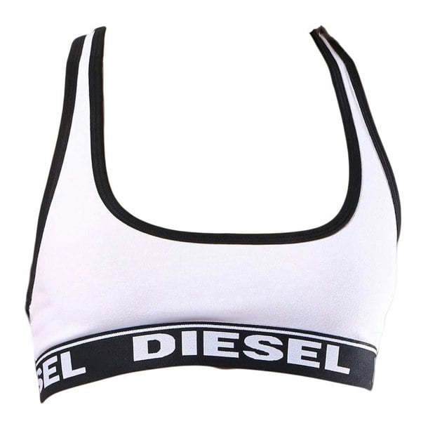 Diesel MILEY Cotton Bralette, White