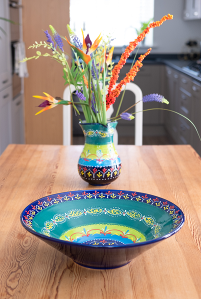 Verano Spanish Ceramics Classic Spanish - Extra Large Conical Bowl