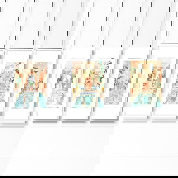 Large Wall Pictures For Living Room | Set of 3 Beach Decor Wall art Prints