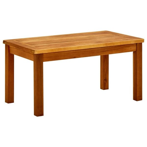 Berkfield Garden Coffee Table 70x40x36 cm Solid Acacia Wood