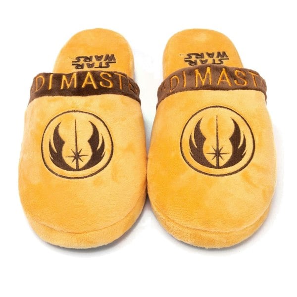 Star Wars Mens Jedi Master Slippers - Brown