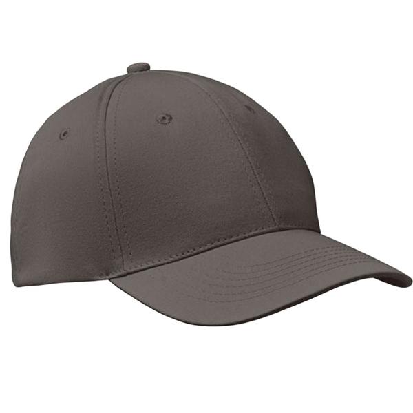 MidOcean Basie 6 Panel Baseball Cap - Stone Grey - 