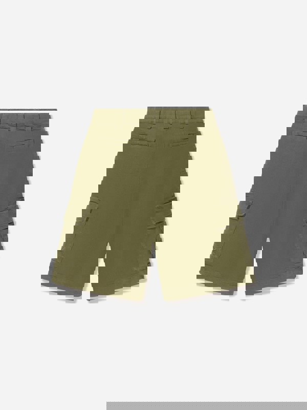 Etro Boys Cargo Shorts in Green