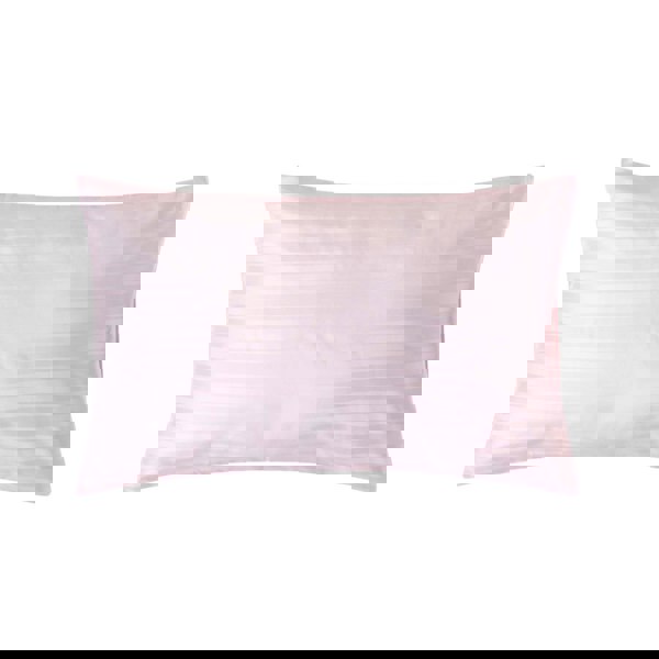 HOMESCAPES Silky 330 TC Egyptian Cotton Satin Stripe Housewife Pillowcase, Standard Size