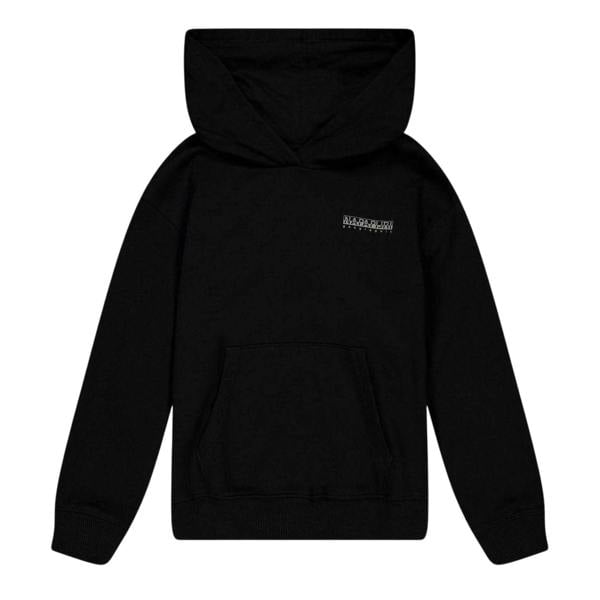 Napapijri Childrens/Kids Back Print Hoodie - Black Beauty - 
