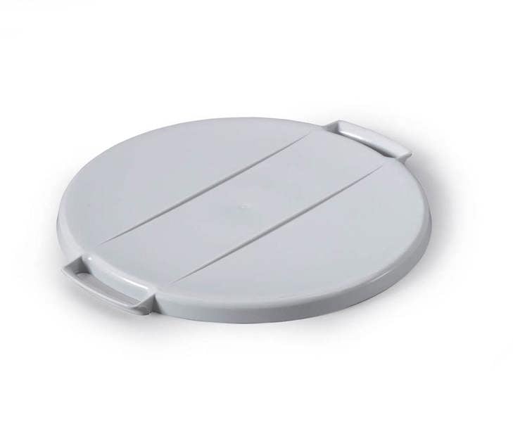 Durable 40L Round Bin Lid Grey | Strong Food Safe Lid | DURABIN