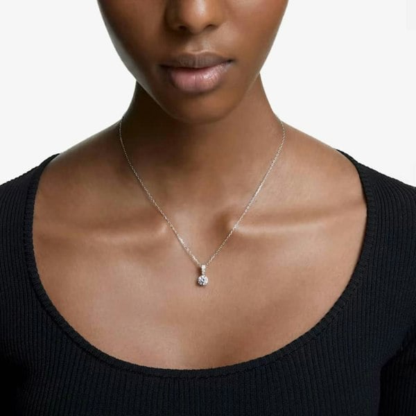 Swarovski Solitaire White Crystal Pendant 5472635