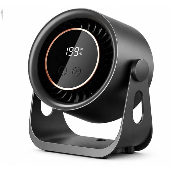 Dyzi Digital Display Desktop Fan 199 Speed Rechargeable Wall Mount Fan
