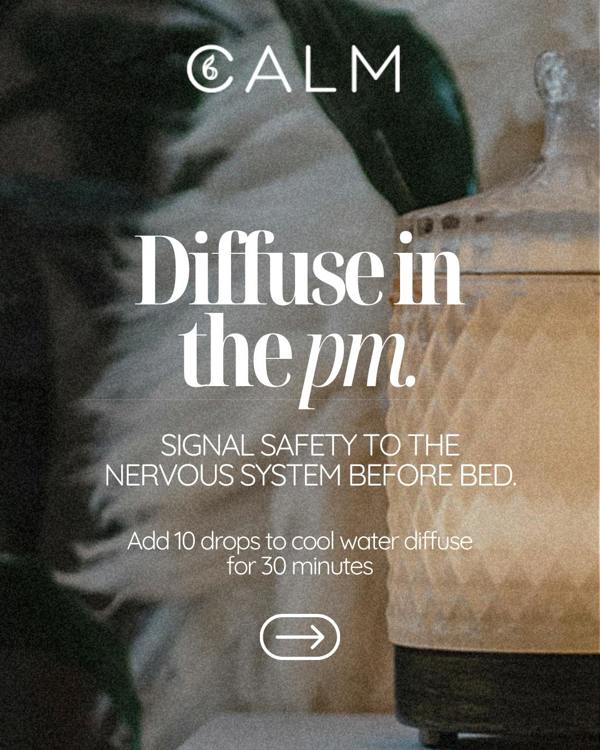 B Calm Aroma Diffuser with Essential Oil Steps - Stress Relief, Energy Boost, Sleep & Hormone Balance