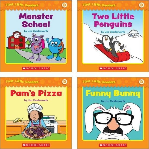 First Little Readers: Guided Reading Level D (Parent Pack): 25 Books for Beginning Readers