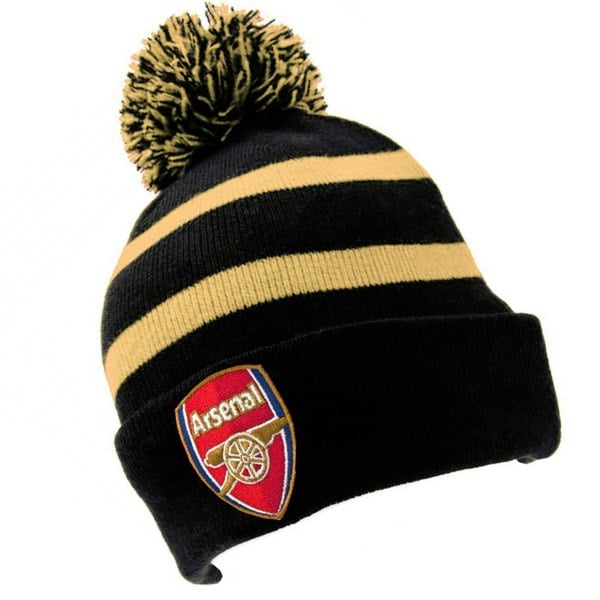 Arsenal FC Breakaway Ski Hat - Black/Yellow/Red