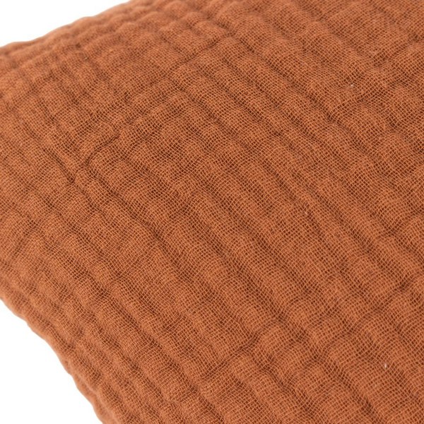 Yard Lark Cotton Crinkled Cushion Cover - Pecan