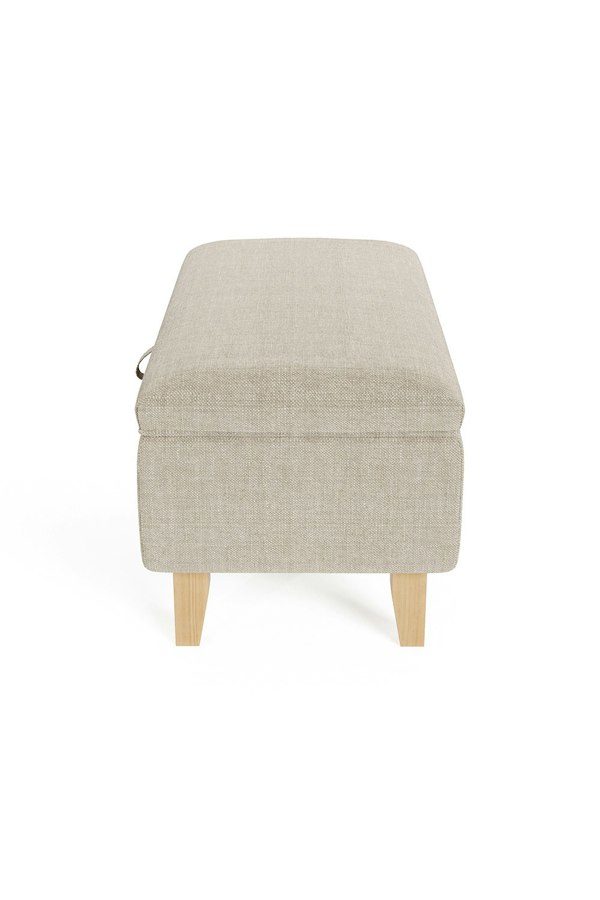 Living and Home 71cm W Rectangle Storage Ottoman Footstool