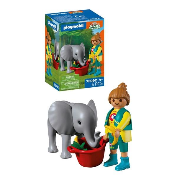 Zoo: Baby Elephant with Toys - 72092 Playset