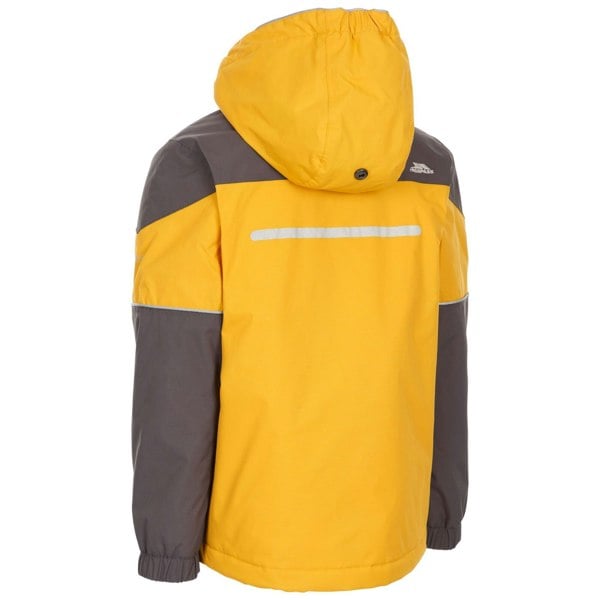 Trespass Childrens Boys Unlock Waterproof Jacket - Honeybee