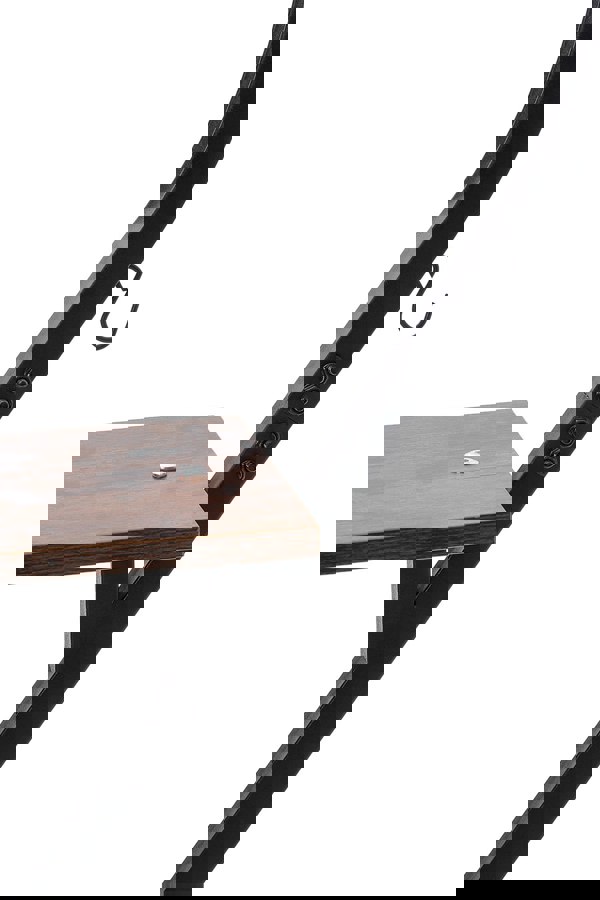 Living and Home 2Pcs Half-Heart-Shaped Tiered Plant Stand Metal Flower Stand Holder Rack Book Shelf