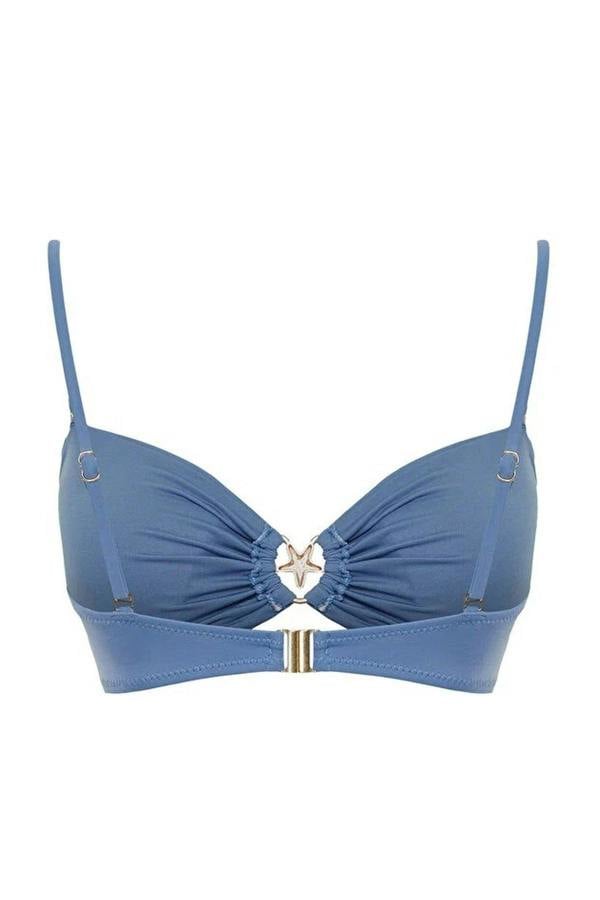 WOVCOR Strapless Covered Bikini Top with Accessories