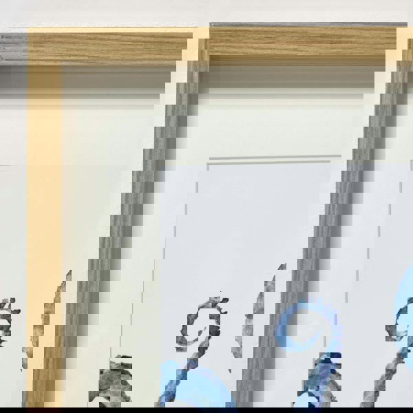 HOMESCAPES Set of 3 Blue Sea Animal Wall Art