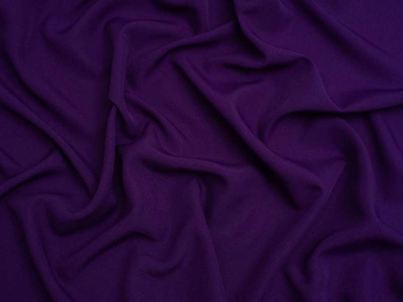 Minerva Core Range Minerva Soft Touch Crepe Fabric - Plain Design Dressmaking Fabric, 110 cm / 44" Wide - per metre