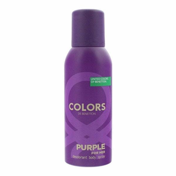 Benetton Colors Purple Woman Deodorant