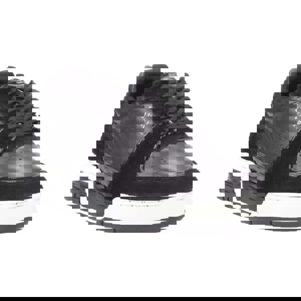 Lavair Mens Vadum Leather Trainers - White/Black - 