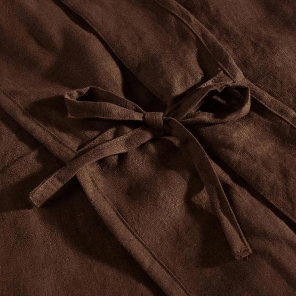 Soak&Sleep Chocolate French Linen Bed Set
