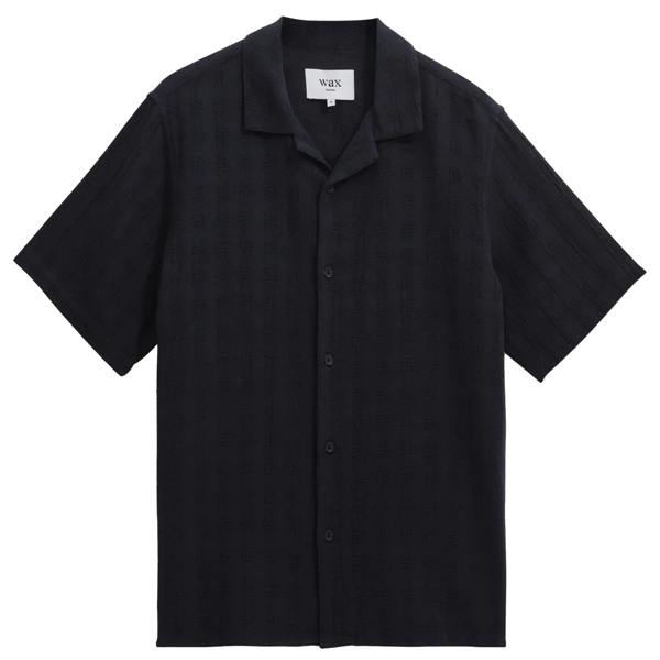 Wax London Didcot Open Weave Shirt