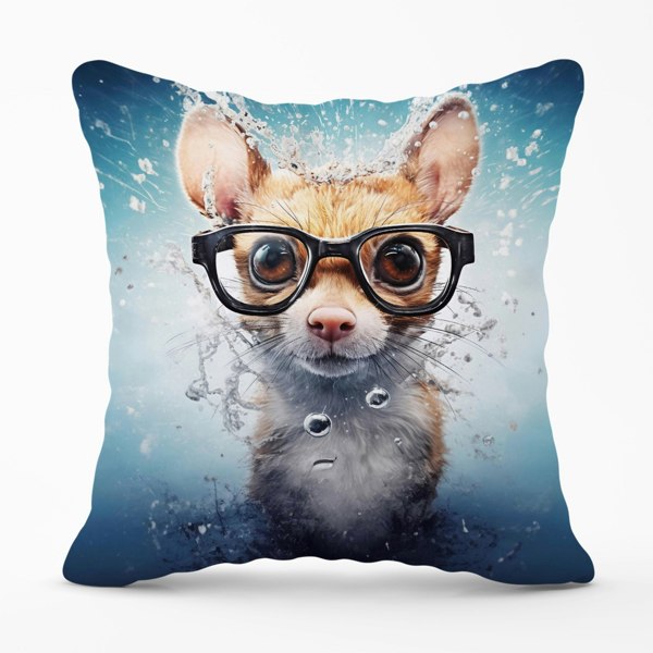 Warren Reed Splashart Doormouse Cushions