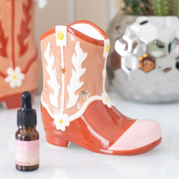 Serano Cowboy Boot Oil Burner and Wax Warmer