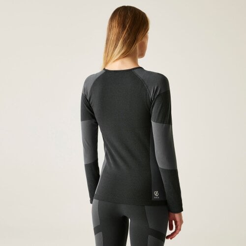 Dare 2B Womens/Ladies In The Zone II Long-Sleeved Base Layer Top - Black