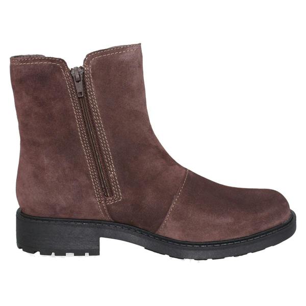 Clarks Ladies Clarks Casual Zip Chelsea Ankle Boots Opal Sky