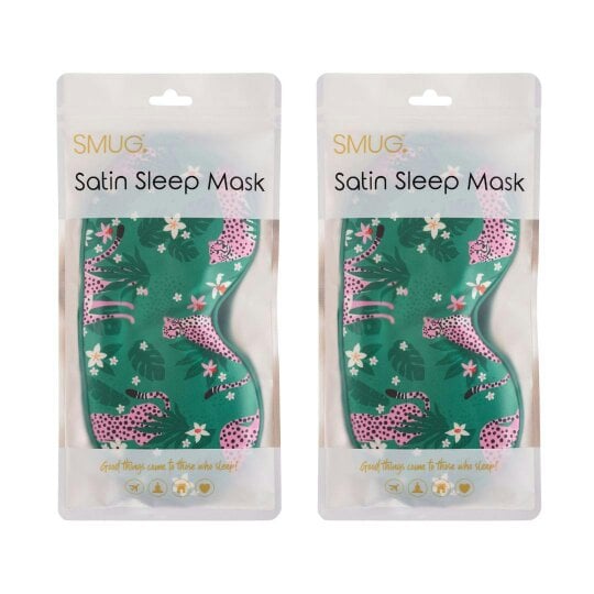 Satin Sleep Mask Twin Pack Sets - Various Designs