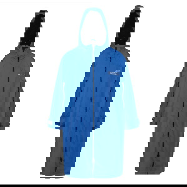 Regatta Unisex Adult Waterproof Fleece Lined Changing Robe - Oxford Blue