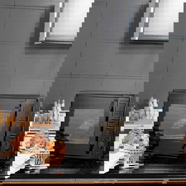 Toshiba Midea MW2-AC25TF(BK) 950W 25 Litres Free Standing Microwave Black