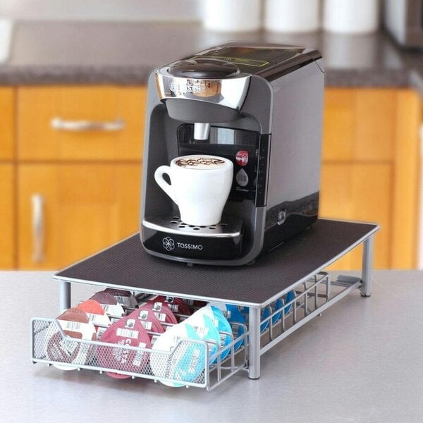 Neo Direct 60 Pod Tassimo Coffee Capsule Storage Stand and Drawer