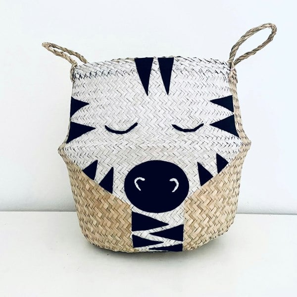 Bellybambino Zebra Basket - Large