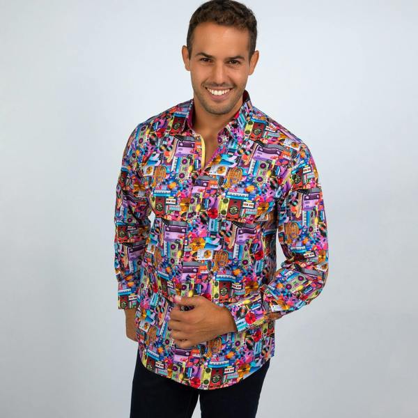 MUSICAL MEDLEY SHIRT - Claudio Lugli Shirts