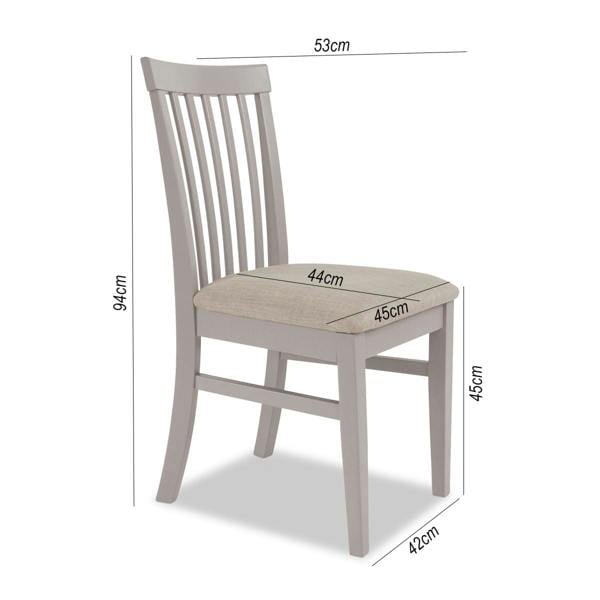 Statement Furniture Florence Highback Upholstered Chairs Set of 2