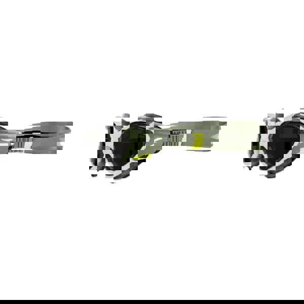 Speedo Biofuse 2.0 womens green white swim goggle with patented push button