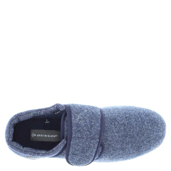 Dunlop Atticus Memory Foam Hook and Loop Men's Slippers