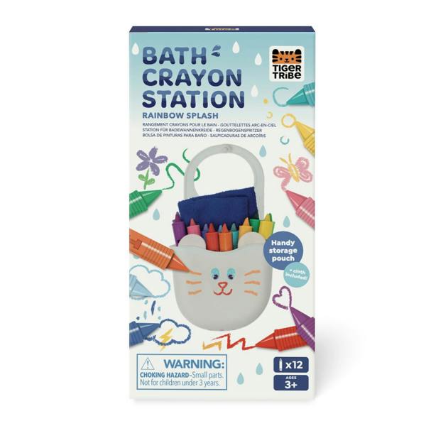 Tiger Tribe Bath Crayon Station - Rainbow Splash