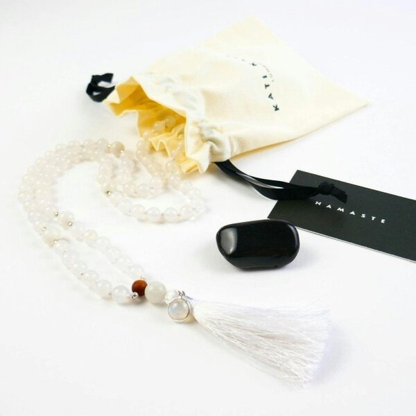 Kati Kaia Selene Mala Moonstone Jewellery Set