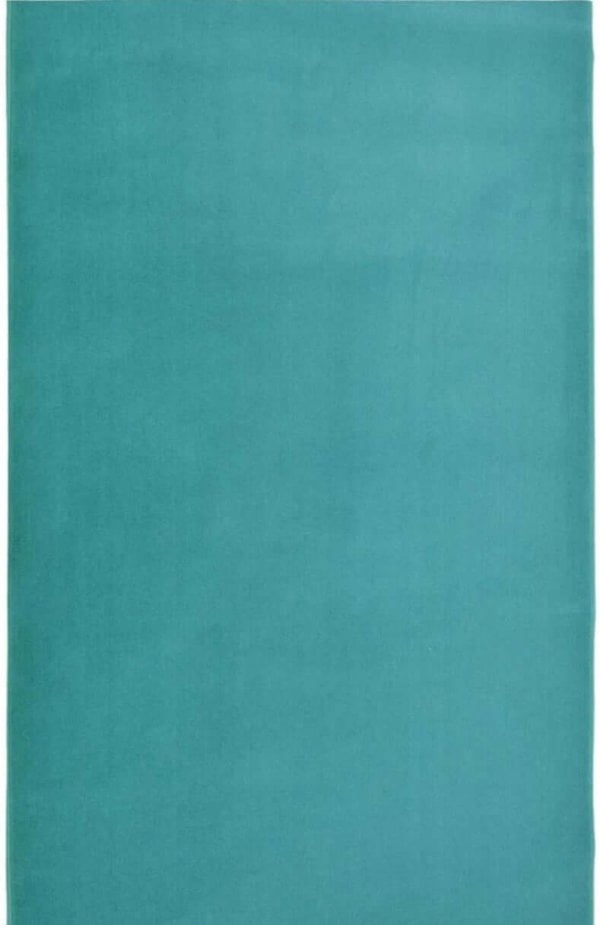 Solid Design Living Room Rug in Duck Egg Blue | The Rugs